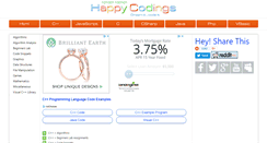 Desktop Screenshot of cplusplus.happycodings.com